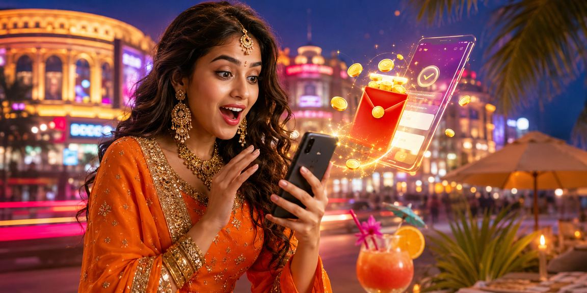 Exciting cricket fans cheering during IPL season